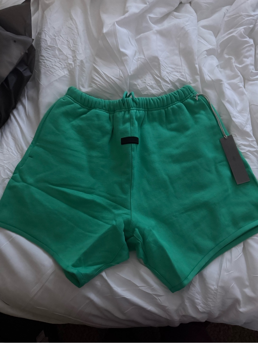 Essentials Mint Leaf Sweat Shorts